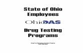 State of Ohio Employeesdas.ohio.gov/Portals/0/DASDivisions/HumanResources/... · alcohol testing requirements of the U.S. Department of Transportation Federal Motor Carrier Safety