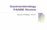 Gastroenterology PANRE ReviewOBJECTIVES Review relevant GI A&P and topics covered on PANRE Blueprint - buzzwords & key points are noted in red Score 100% on the GI section! Clinical
