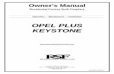 OPEL PLUS KEYSTONE - RSF Fireplacesrsf-fireplaces.com/c/icc/file_db/docs_document.file_en/RSF-IIPPK_2018-07.pdf · OPEL PLUS KEYSTONE Owner's Manual 5 RSF Woodburning Fireplaces Gravity