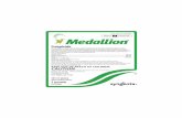 Medallion 50WP label - Growers Solution 50WP... · Medallion is a protective fungicide used to aid in the control of soil-borne diseases. Medallion contains fludioxonil which is in