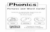Pictures and Word Cards! - Amazon Web Services · Give each child five or six illustrations and the matching word cards. Ask them to paste the pictures with the matching words to