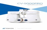 CV-5000PRO - topcon-medical.se · Data import & export functions 7 Easy operation by networking CV-5000PRO is able to receive refraction data from other Topcon instruments, such as