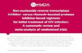 Non-nucleoside reverse transcriptase inhibitor- versus ...gesida-seimc.org/wp-content/uploads/club... · potenciados (IPr). • Sin embargo, la u?lización de IPr se ha relacionado