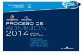 Universidad de Chile Consejo de reCtores UniVersidades ... · admisión 2014, el(la) postulante debe leer cuidadosamente los Términos y Condi-ciones, los cuales se entienden conocidos