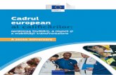 Cadrul european al calificărilor · Mutarea accentului pe rezultatele învățării îmbunătățește transparența cu privire la o anumită calificare și comparabilitatea cu altele