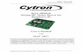 HAT-MDD10 10Amp DC Motor Driver for Raspberry Pi · 10Amp DC Motor Driver for Raspberry Pi User's Manual V1.0 MAC 2017 Created by Cytron Technologies Sdn. Bhd. ... c ont rol t he