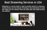 Best Streaming Service in USA: Netflix, Hulu, Amazon Prime etc.