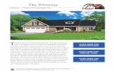 Primrose Home Plan | Homes in Goldsboro NC | NCCI Homes · 2019-10-21 · The Primrose NCCI Homes is committed to upholding the standards of the Fair Housing Act. All information