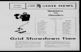 Spotlight MICHIGAN 1 STATE NEWS - Home | MSU Librariesarchive.lib.msu.edu/DMC/state_news/1963/state_news_19631018A.pdf · Spotlight MICHIGAN STATE UNIVERSITY 1 STATE NEWS On Sports