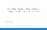 Colorado Course Corrections: Steps to Health and …...Equitas is a nonpartisan, nonprofit organization that is committed to disentangling mental health and criminal justice. CCJJ