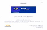 EPY PLUS programma per la gestione delle …62.doc · Web viewArchiviazione Word 53 13.4 Archiviazione PDF 53 1 Introduzione Il manuale ha lo scopo di avviare l’utente all’utilizzo