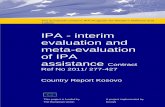 IPA - interim evaluation and meta-evaluation of IPA ... IPA - interim evaluation and meta-evaluation