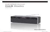 Instruction Manual DAB Radio - teamknowhow.com DAB DIGITAL... · Location of Unit • The unit must be placed on a flat stable surface and should not be subjected to vibrations. •