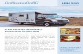LBH 510 - Offroad Reisemobil & mehr | bimobil.com · LBH 510 Mercedes Benz Sprinter In and out of bed independently without going up many stairs The LB 510 is a two-person motor-home