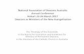 National Association of Deacons Australia Annual ... as... · Image of Israels divided heart is the divided city - Split asunder by injustices ... from the moment that each missionary