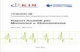 Raport Analitik për Ministrinë e Shëndetësisëkdi-kosova.org/wp-content/uploads/publikime/RaportiAnalitikperMSH_KDI... · Ministrinë e Shëndetësis ... Projekti: Pjesëmarrja