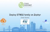 Deploy STM32 family on Zephyr - Amazon Web Servicesconnect.linaro.org.s3.amazonaws.com/sfo17... · Device tree concept applied to STM32 family What’s next for STM32 in Zephyr. ENGINEERS