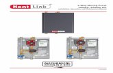 Heat Link 3-Way Mixing Panel 3WMIX, 3WMIX-HH · Heat Link 3 3-Way Mixing Panel Mixing Reset Control Installation, Operation, and Maintenance Warnings The zone control panel is for