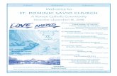 A Roman Catholic Community - St. Dominic Savio Parishsaintdominicsavio.org/system/resources/W1siZiIsIjIwMTgvMTIvMTcvM3R0OXQ... · Come Celebrate! 2018 Simbang Gabi This year’s theme