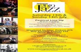 Saturday 13th & Sunday 14th July - Swanage Jazz Festival · 4.15pm Terry Quinney’s Tribute To Stan Getz Enjoy standards, Ballads and Bossas in this tribute to one of jazz’s most