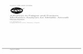Advances in Fatigue and Fracture Mechanics …mln/ltrs-pdfs/NASA-2000-tm210084.pdfNational Aeronautics and Space Administration Langley Research Center Hampton, Virginia 23681-2199