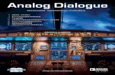 Analog Dialogue...2 F Æ 第49卷第1期 Analog Dialogue 编者寄语 本期介绍 基于FPGA的系统提高电机控制性能 高级电机控制系统集控制算法、工业网络和用户接口于一体，因