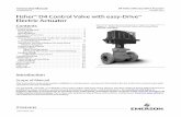 Fisher D4 Control Valve with easy-Drive Electric Actuator · 2018-12-27 · Instruction Manual D103597X012 D4 Valve with easy-Drive Actuator October 2017 3 Description The D4 control