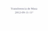 Transferencia de Masa 2012-09-11-11ª - UNAMdepa.fquim.unam.mx/amyd/archivero/TM2012-09-11-11a_21315.pdf · Modelo (restricciones) Para obtener el perfil de la composición de la