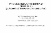 PROSES INDUSTRI KIMIA 2 (TKK 321 ) Chemical Process Industriescore.ac.uk/download/pdf/11702309.pdf · PROSES INDUSTRI KIMIA 2 (TKK 321 ) (Chemical Process Industries)By Ir. Slamet