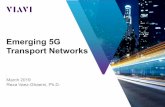 Emerging 5G Transport Networks...eCPRI does not mandate any physical layer Ethernet PHY and OTN can be valid options Most volumes are expected to be Ethernet eCPRI physical line rates