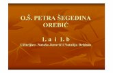 O.Š. PETRA ŠEGEDINA OREBI Ć 1. a i 1. bos-orebic.skole.hr/upload/os-psegedina-orebic/images/newsimg/103/File... · PLODOVI, ŽIVOTINJE, RAD LJUDI. ZADATCI Spoznati osnovna obilje