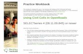 Practice Workbook Using Civil Cells in OpenRoadsbentleyuser.se/2015_BUSdagar/Presentationer/Using Civil...Practice Workbook This workbook is designed for use in Live instructor-led