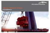PDF Image - ArcelorMittalspundwand.arcelormittal.com/uploads/files/ee6cad78... · 3.6 Vibratory pile drivers Vibratory pile drivers Apply vibrations to the piles to enable them to