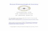 Royal Entomological Society · ROYAL ENTOMOLOGICAL SOCIETY OF LONDON Vol. n. Part 3. HANDBOOKS FOR THE IDENTIFICATION OF BRITISH INSECTS 16th August, 1960 HEMIPTERA FULGOROMORPHA