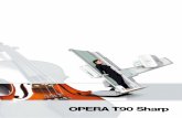 OPERA T90 Sharp - Sipar · OPERA T90 Sharp is offered in combination with the advanced OPERA D4000RF digital system pro-vided with state-of-the-art dynamic flat panel detector. Patient