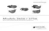 Models 3656 / 3756 - Depco Pump Company · models 3656 / 3756 installation, operation and maintenance instructions. instruction manual. im010