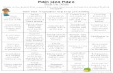 Main Idea Maze - Teaching Made Practical...Use the main idea and details from the maze you solved to answer the questions below. Most vegetables are low in fat. Eating vegetables helps
