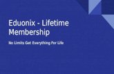 Eduonix: Lifetime Access To Online Learning With No Limits