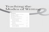 Teaching the Modes of Writing - Why does history repeat ...dviakomelveny.weebly.com/uploads/2/2/...rubrics_for_3_types_of_writing.pdf · Teaching the Modes of Writing 2 The Connection