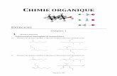 4 Chimie organique exercices · 2018-01-13 · Page 2 sur 28 3) Nommer les alcynes ramifiés ci-dessous et déterminer leur formule brute : Le benzène La structure du benzène (hydrocarbure