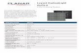 Leyard CarbonLight CLF6 · CLF6.2 LED FLooring System The Leyard® CarbonLight™ CLF Series is an LED flooring system available in 5.2, 6.2 and 10.4mm pixel pitches. The Leyard CarbonLight