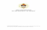 THE CONSTITUTION OF THE REPUBLIC OF SRPSKA · The Republic of Srpska is a territorially unified and indivisible constitutional and legal entity. The Republic of Srpska shall independently