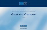 Practice Guidelines in Oncology - Gastric Cancer · 2009-01-22 · ® Practice Guidelines in Oncology – v.1.2007 Guidelines Index Gastric Table of Contents Staging, MS, References