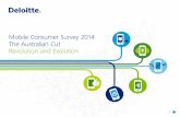 Mobile Consumer Survey 2014 The Australian Cut …...Mobile Consumer Survey 2014 The Australian Cut Revolution and Evolution 2 Our need to be connected – always ‘on’ – has