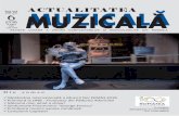 ACTUALITATEA 62018 MUZICAL~MUZICAL~ · 2018-08-01 · AM sol şi fa#, în contrast cu orchestra care se foloseşte de totalul cromatic, organizat pe tronsoane modale. Închei prin