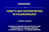 CHEST X RAY INTEPRETATION IN PULMONOLOGY Thomas Handoyo - CHEST X RAY... · workshop thomas handoyo chest x ray intepretation in pulmonology division of respirology and critical care