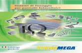 Sistemi di fissaggio per pannelli fotovoltaici ITA...Sistemi di fissaggio per pannelli fotovoltaici 4 DIMENSIONI M = Foro filettato D = Foro passante Ø… o Diametro utilizzabile