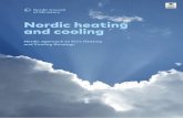 Nordic heating and cooling - DiVA portal1098961/...Nordic heating and cooling According to the EU Commission, the heating and cooling sector must sharply reduce its energy consumption