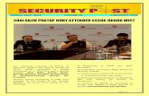 Edition: April, 2015 VOLUME 38 e-SECURITY POST · Page 1 of 9 Edition: April, 2015 VOLUME 38 e-SECURITY POST The quarterly meeting of Board of Directors, SSSDC was held on 18 March