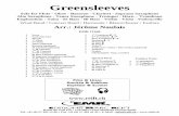 Greensleeves - edrmartin.com · Greensleeves Solo for Flute - Oboe - Bassoon - Clarinet - Soprano Saxophone Alto Saxophone - Tenor Saxophone - Trumpet - Horn – Trombone Euphonium